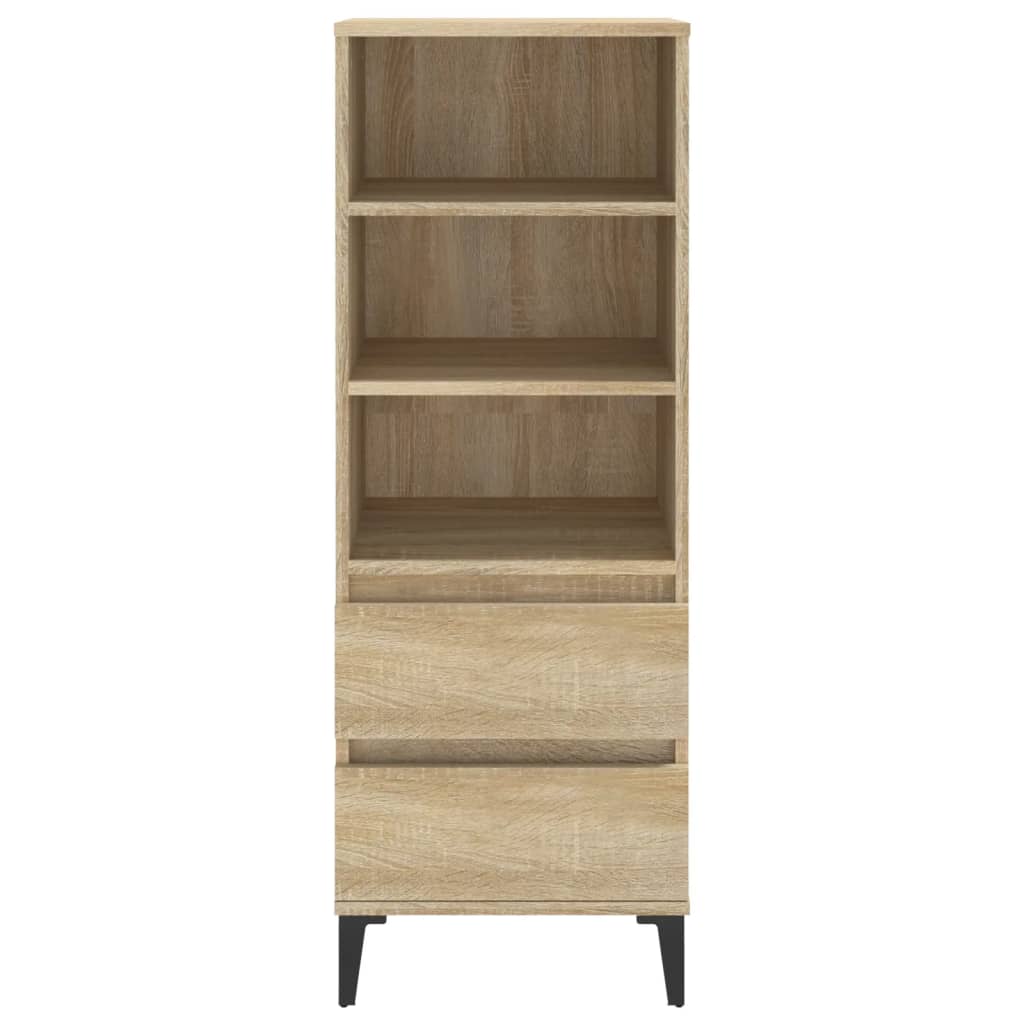 Ντουλάπι Sonoma Δρυς 40x36x110 εκ. από Επεξεργασμένο Ξύλο