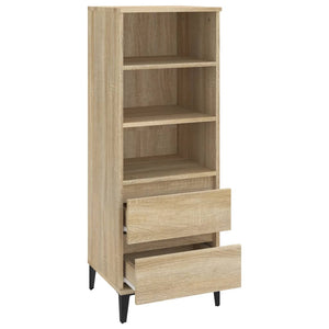 Ντουλάπι Sonoma Δρυς 40x36x110 εκ. από Επεξεργασμένο Ξύλο