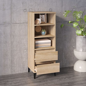 Ντουλάπι Sonoma Δρυς 40x36x110 εκ. από Επεξεργασμένο Ξύλο