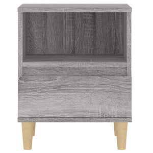 Κομοδίνο Γκρι Sonoma 40x35x50 εκ.