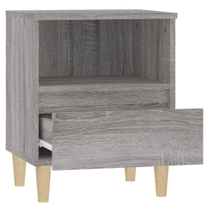 Κομοδίνο Γκρι Sonoma 40x35x50 εκ.