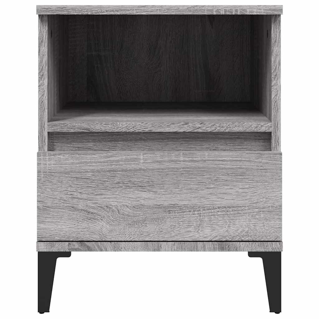 Κομοδίνο Γκρι Sonoma 40x35x50 εκ.