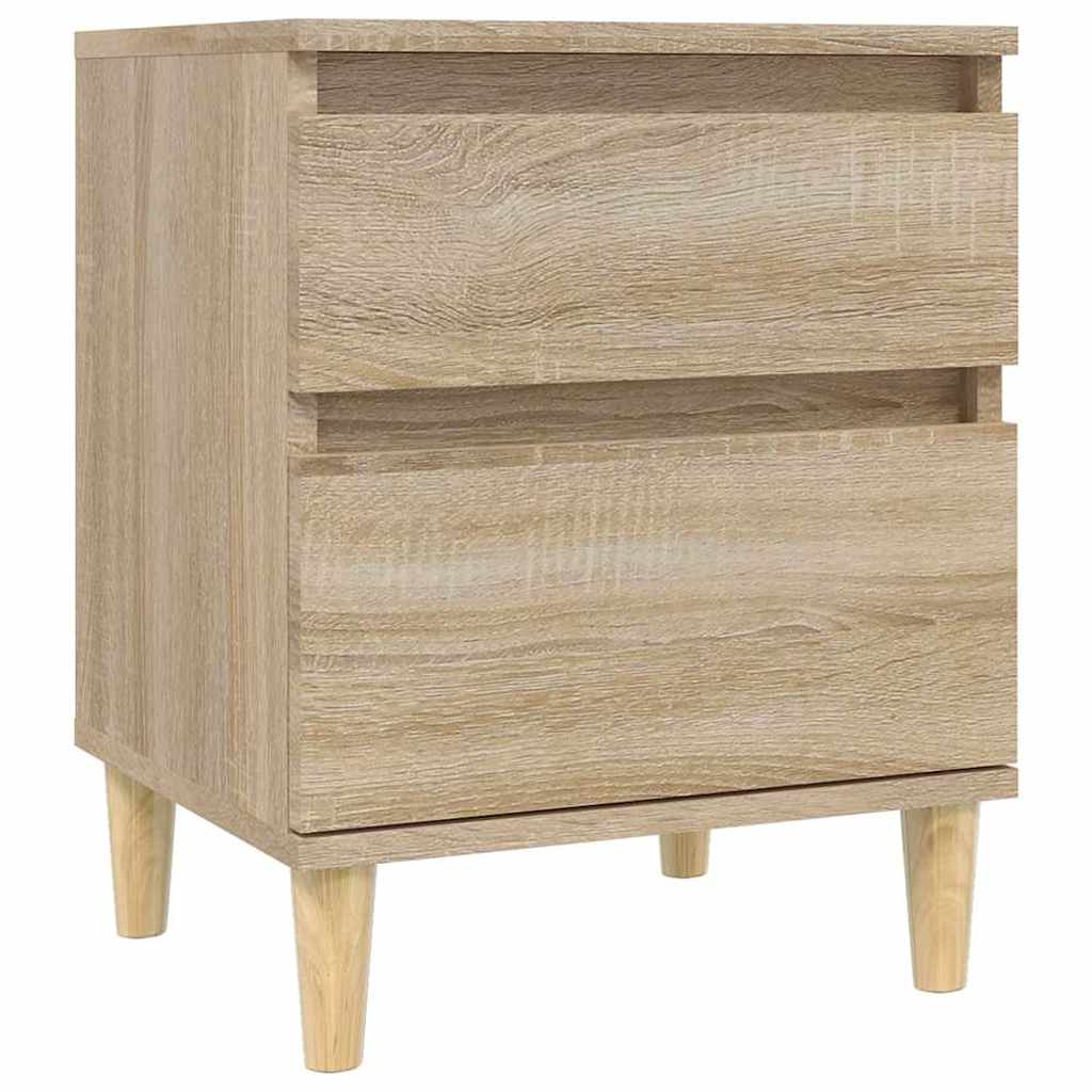 Κομοδίνα 2 τεμ. Sonoma Δρυς 40 x 35 x 50 εκ. - Pakobazaar