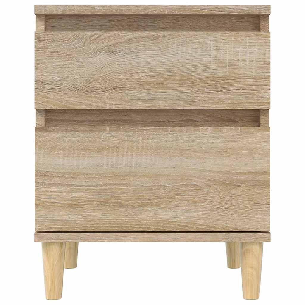 Κομοδίνα 2 τεμ. Sonoma Δρυς 40 x 35 x 50 εκ. - Pakobazaar