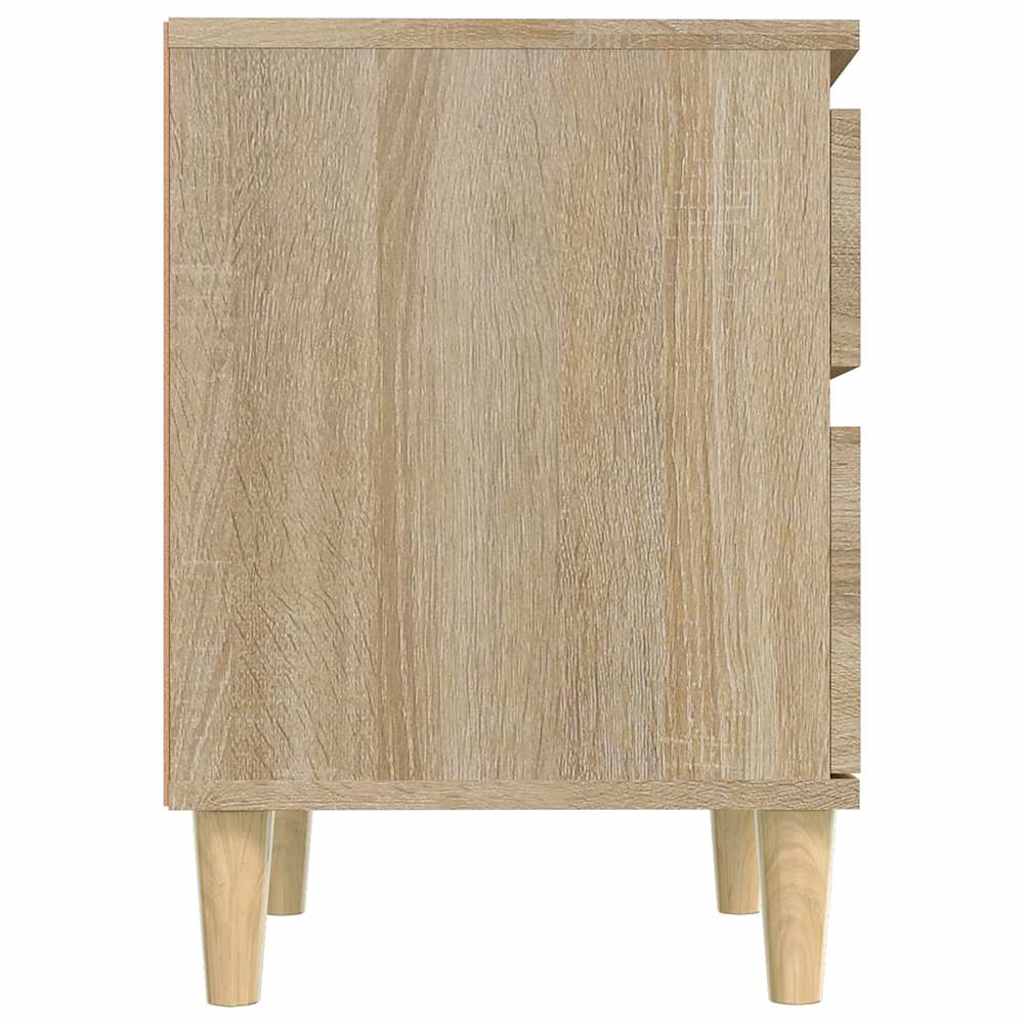 Κομοδίνα 2 τεμ. Sonoma Δρυς 40 x 35 x 50 εκ. - Pakobazaar