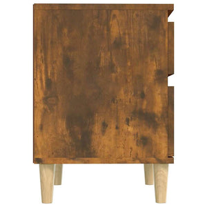 Κομοδίνο Καπνιστή Δρυς 40x35x50 εκ. - Pakobazaar