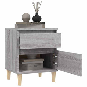 Κομοδίνο Γκρι Sonoma 40x35x50 εκ.
