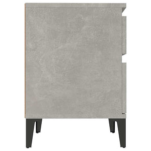 Κομοδίνα Γκρι Σκυροδέματος 40x35x50 εκ.