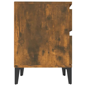 Κομοδίνο Καπνιστή Δρυς 40x35x50 εκ. - Pakobazaar