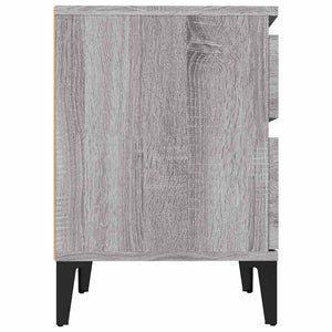 Κομοδίνο Γκρι Sonoma 40x35x50 εκ. - Pakobazaar