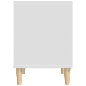 Κομοδίνα 2 τεμ. Λευκά 40 x 35 x 50 εκ.