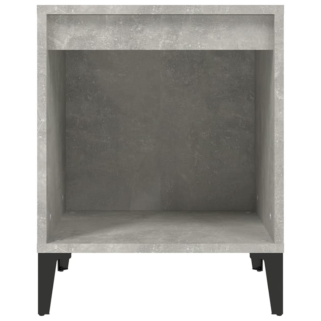 Κομοδίνα Γκρι Σκυροδέματος 40x35x50 εκ.
