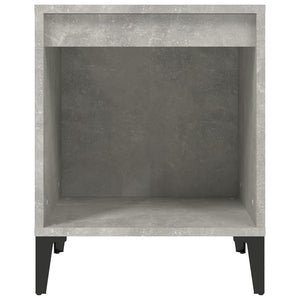 Κομοδίνα Γκρι Σκυροδέματος 40x35x50 εκ.