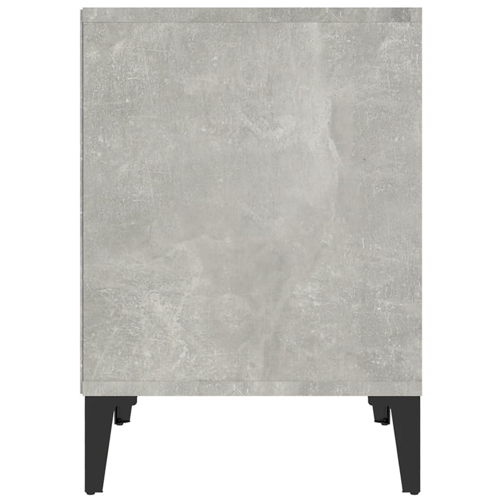 Κομοδίνα Γκρι Σκυροδέματος 40x35x50 εκ.