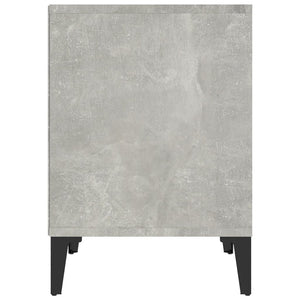Κομοδίνα Γκρι Σκυροδέματος 40x35x50 εκ.