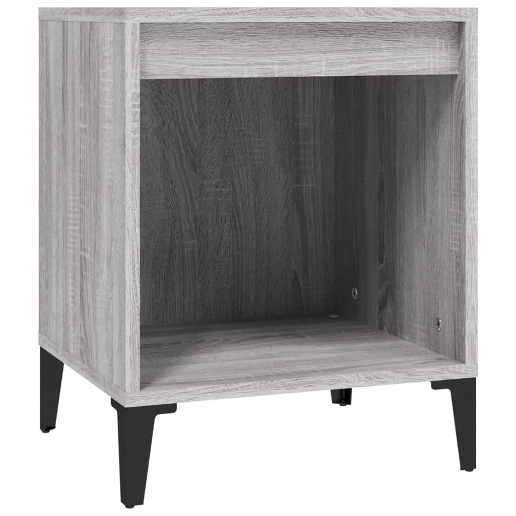 Κομοδίνο Γκρι Sonoma 40x35x50 εκ.
