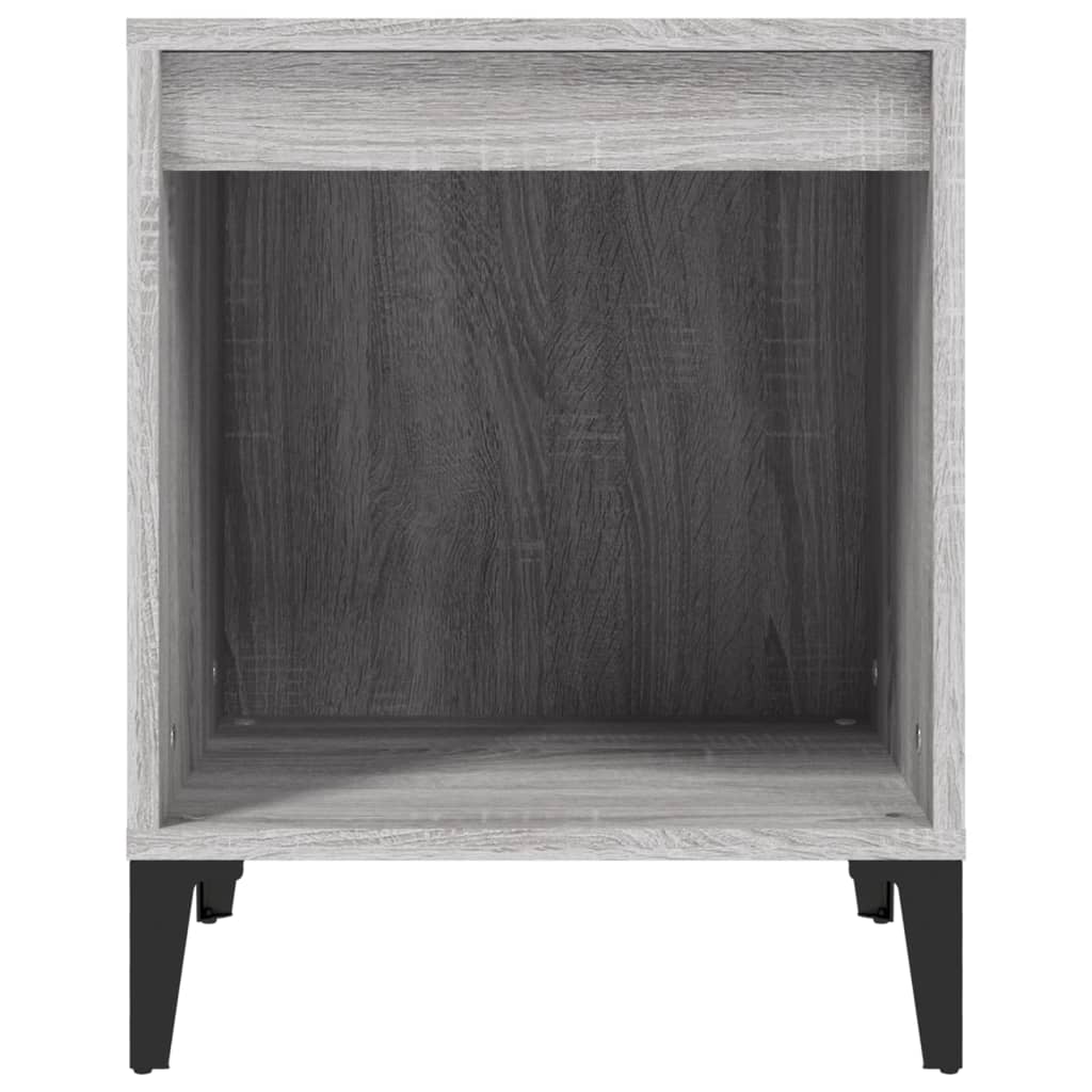Κομοδίνο Γκρι Sonoma 40x35x50 εκ.