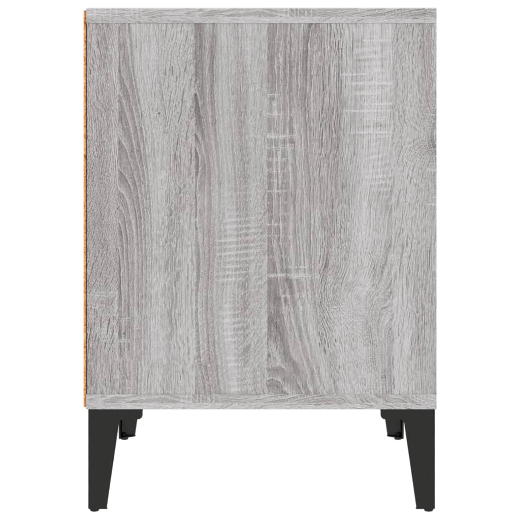 Κομοδίνο Γκρι Sonoma 40x35x50 εκ.