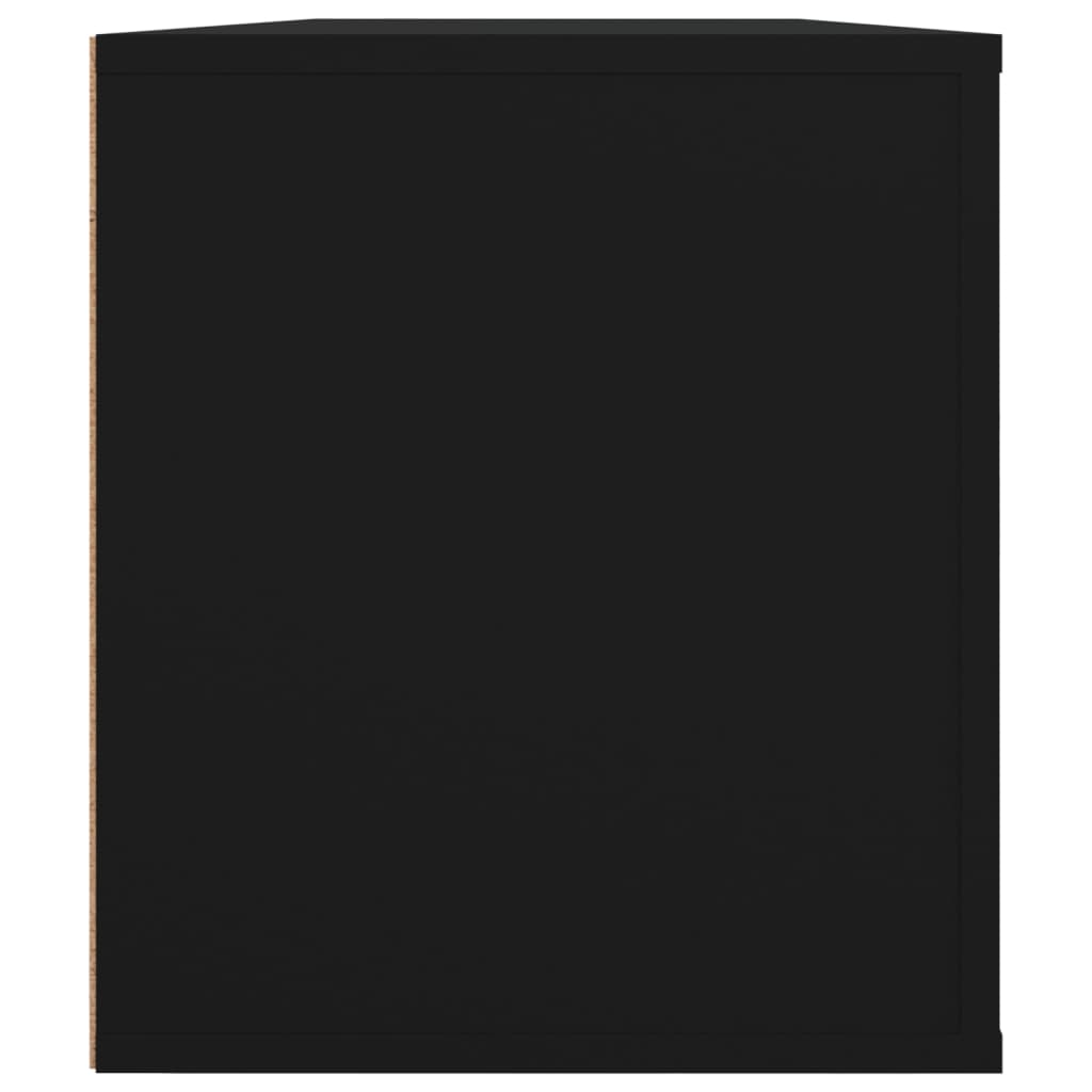 Έπιπλο Τηλεόρασης Μαύρο 100 x 35 x 40 εκ. Επεξ. Ξύλο - Pakobazaar