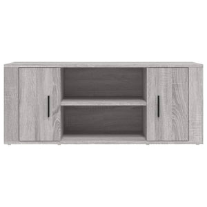 Έπιπλο Τηλεόρασης Γκρι Sonoma 100x35x40 εκ. από Επεξεργ. Ξύλο - Pakobazaar
