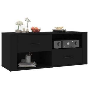 Έπιπλο Τηλεόρασης Μαύρο 100 x 35 x 40 εκ. Επεξ. Ξύλο