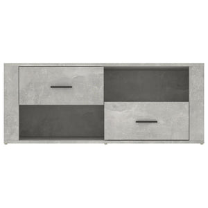 Έπιπλο Τηλεόρασης Γκρι Σκυρ. 100x35x40 εκ. Επεξ. Ξύλο - Pakobazaar