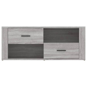 Έπιπλο Τηλεόρασης Γκρι Sonoma 100x35x40 εκ. από Επεξεργ. Ξύλο