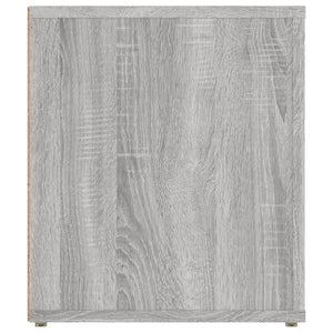 Έπιπλο Τηλεόρασης Γκρι Sonoma 100x35x40 εκ. από Επεξεργ. Ξύλο