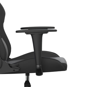 Καρέκλα Gaming Μαύρη από Συνθετικό Δέρμα