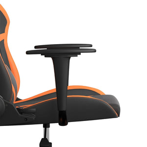 Καρέκλα Gaming Μαύρο/Πορτοκαλί Συνθετικό Δέρμα