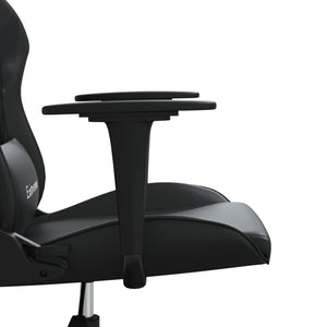 Καρέκλα Gaming Μαύρη από Συνθετικό Δέρμα