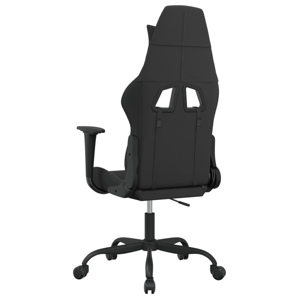 Καρέκλα Gaming Μαύρη και Taupe Υφασμάτινη
