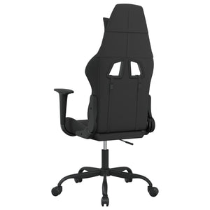 Καρέκλα Gaming Μαύρη και Taupe Υφασμάτινη