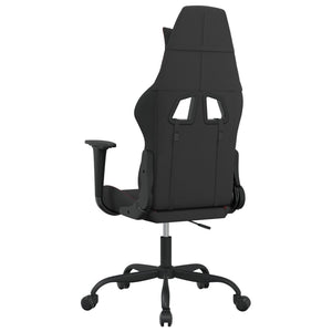 Καρέκλα Gaming Μαύρο και κόκκινο Υφασμάτινη