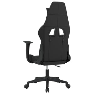 Καρέκλα Gaming Μαύρη και Taupe Υφασμάτινη