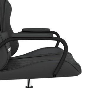 Καρέκλα Gaming Μαύρη από Συνθετικό Δέρμα - Pakobazaar