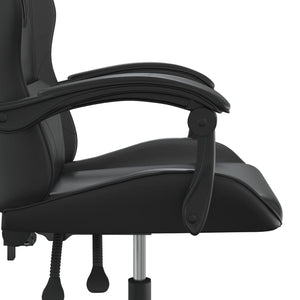 Καρέκλα Gaming Μαύρη από Συνθετικό Δέρμα - Pakobazaar