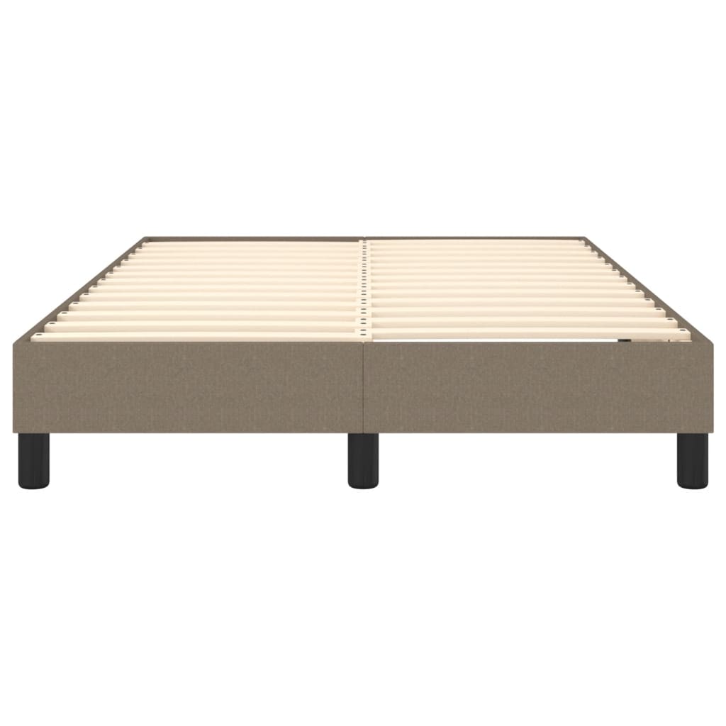 Σκελετός Κρεβατιού με Ελατήρια Taupe 120x200 εκ. Υφασμάτινο