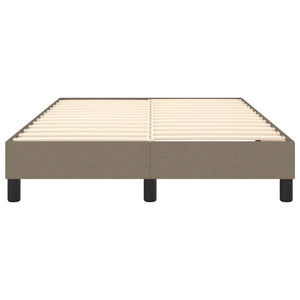 Σκελετός Κρεβατιού με Ελατήρια Taupe 120x200 εκ. Υφασμάτινο