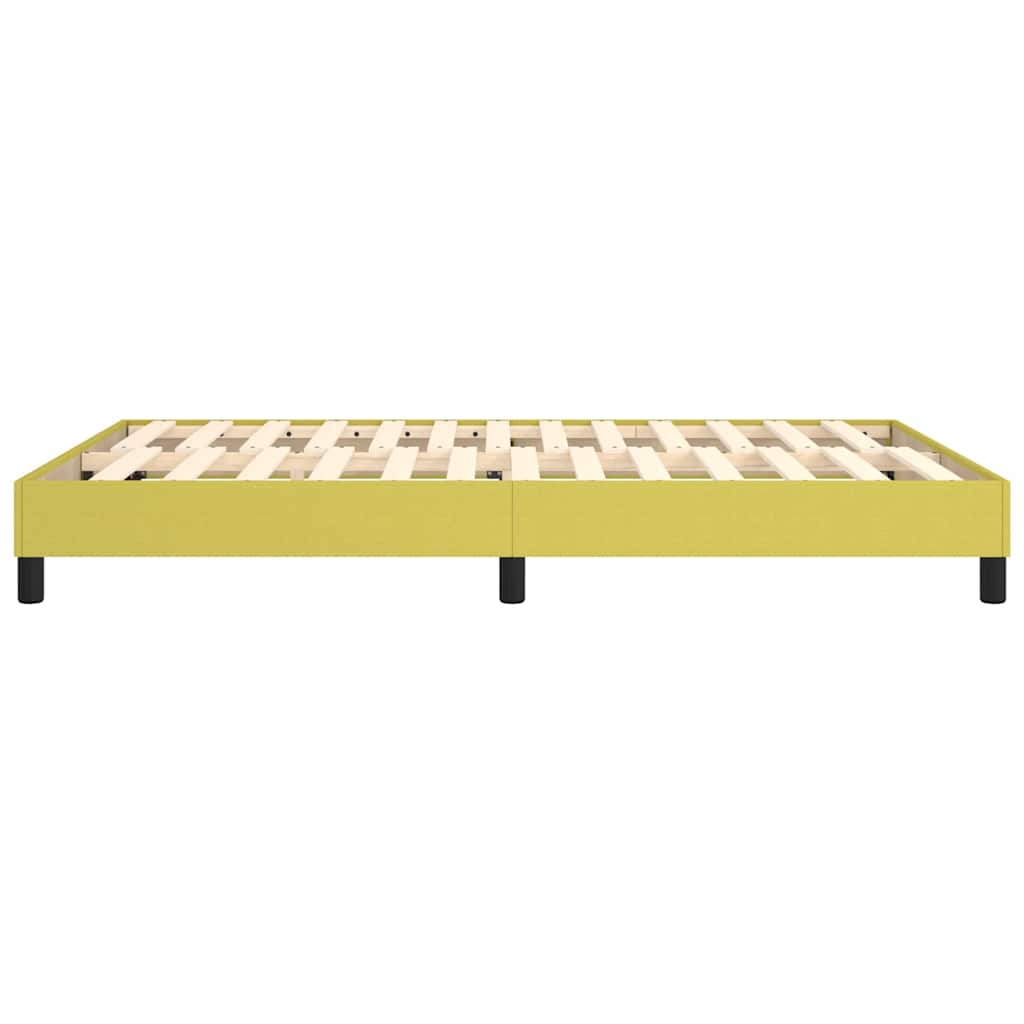 Σκελετός Κρεβατιού με Ελατήρια Πράσινο 140x200 εκ.Υφασμάτινο - Pakobazaar