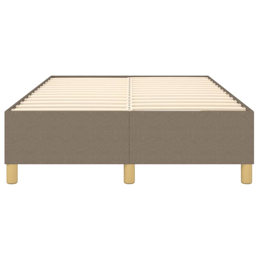 Σκελετός Κρεβατιού με Ελατήρια Taupe 120x200 εκ. Υφασμάτινο