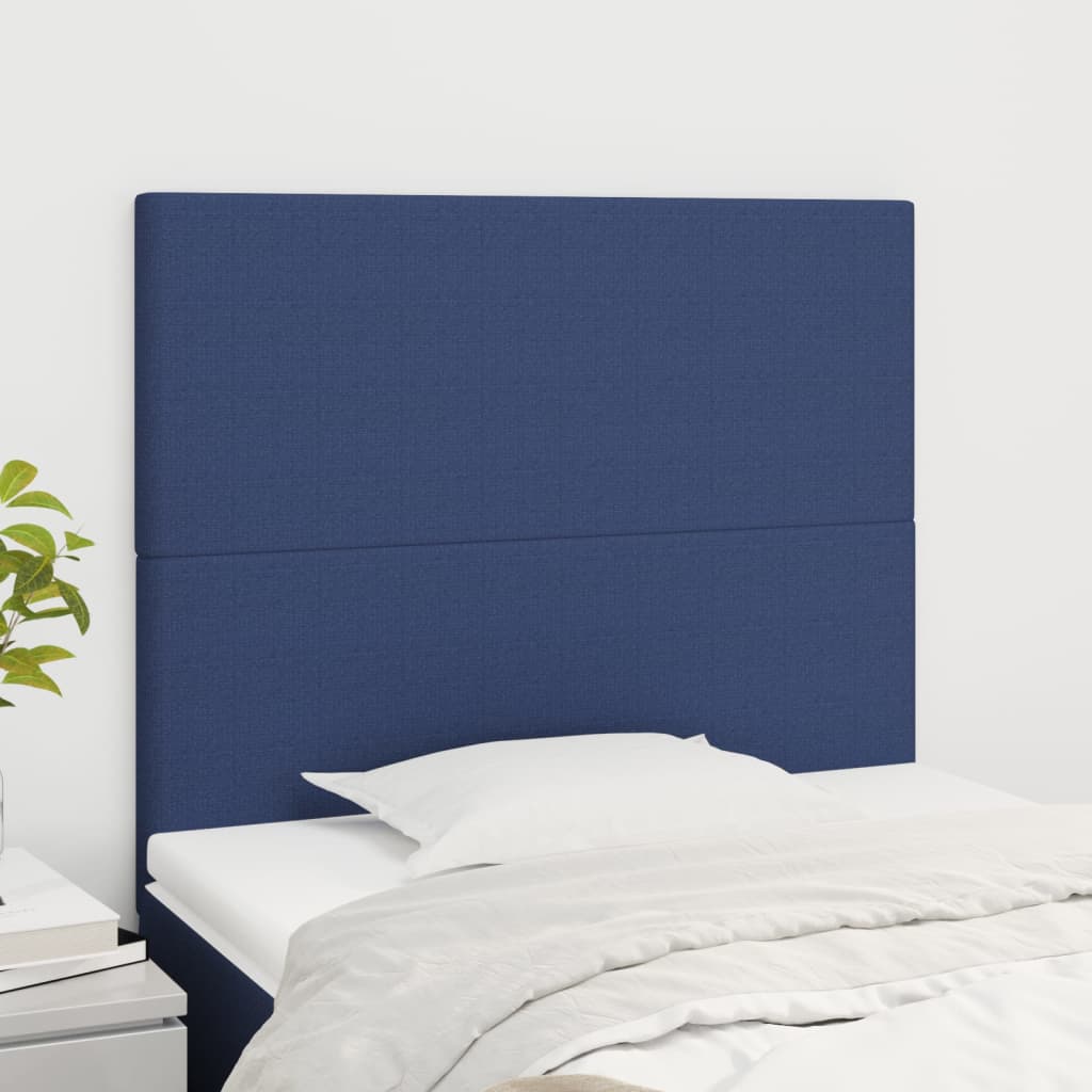 Κεφαλάρι Μπλε 100x5x118/128 εκ. Ύφασμα - PAKOBAZAAR