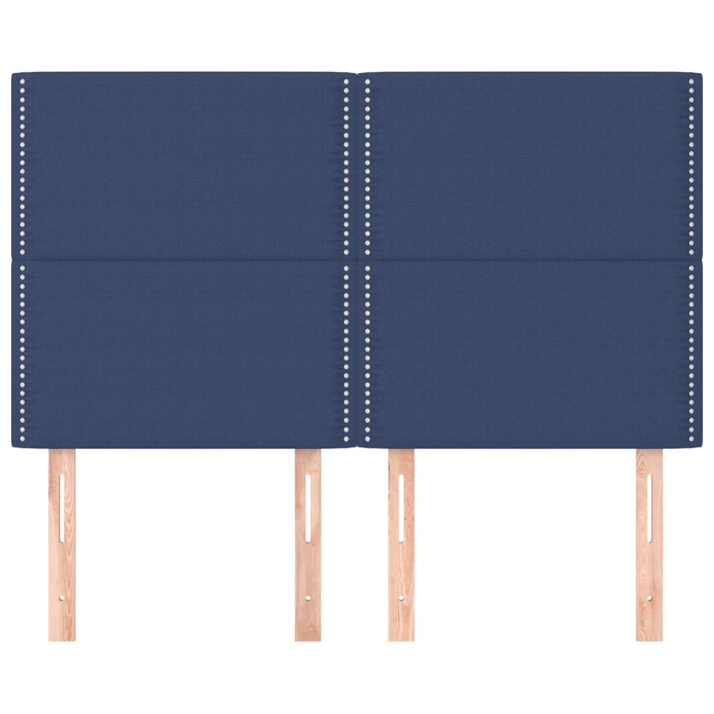 Κεφαλάρι Μπλε 144x5x118/128 εκ. Ύφασμα - PAKOBAZAAR