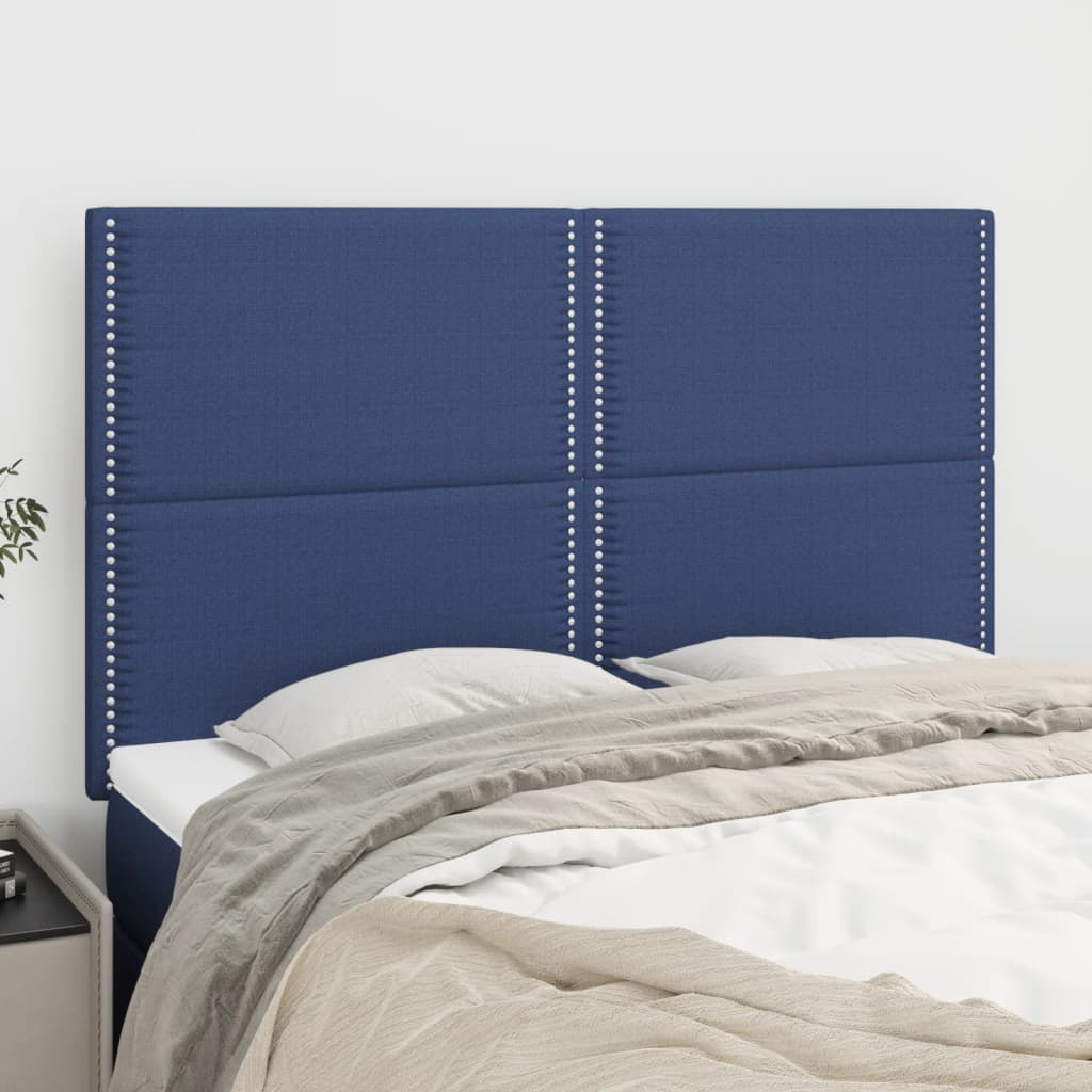 Κεφαλάρι Μπλε 144x5x118/128 εκ. Ύφασμα - PAKOBAZAAR