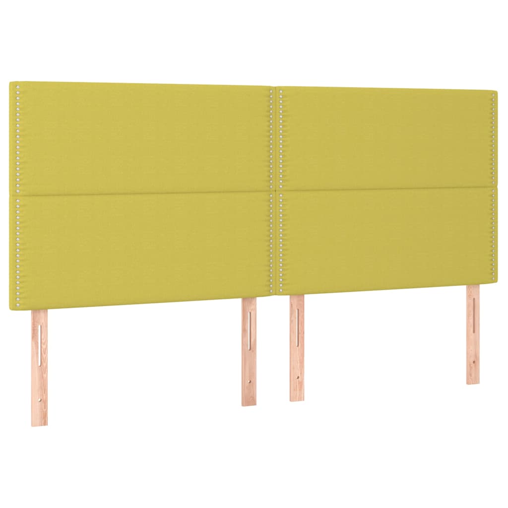 Κεφαλάρι Πράσινο 160x5x118/128 εκ. Ύφασμα - Pakobazaar