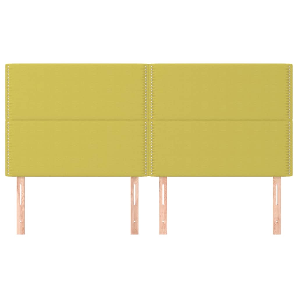 Κεφαλάρι Πράσινο 160x5x118/128 εκ. Ύφασμα - Pakobazaar