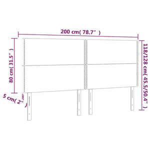 Κεφαλάρι Σκούρο Πράσινο Βελούδινο 200x5x118/128 εκ. - PAKOBAZAAR