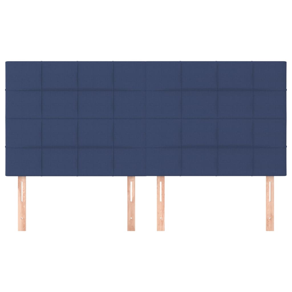 Κεφαλάρι Μπλε 200x5x118/128 εκ. Ύφασμα - PAKOBAZAAR