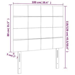 Κεφαλάρι Σκούρο Πράσινο Βελούδινο 100x5x118/128 εκ. - PAKOBAZAAR