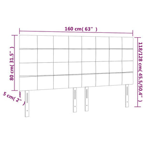 Κεφαλάρι Σκούρο Πράσινο Βελούδινο 160x5x118/128 εκ. - PAKOBAZAAR